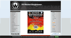Desktop Screenshot of gesundheitsangebote.sv-wacker.de
