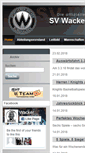 Mobile Screenshot of basketball.sv-wacker.de